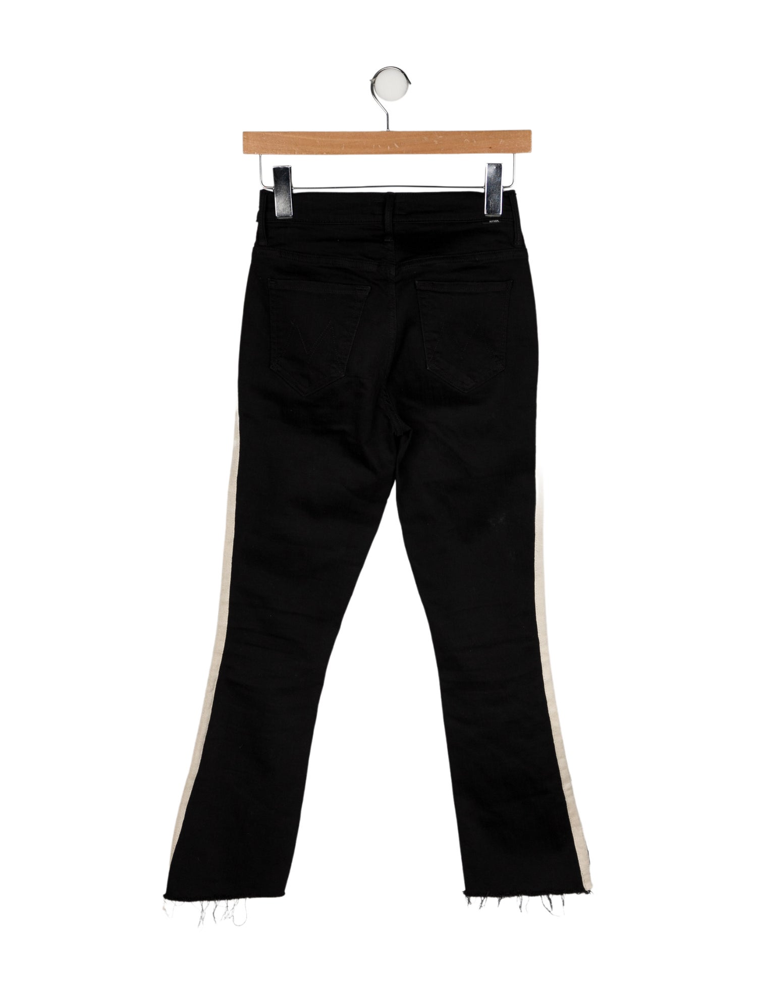 Mother Mid-Rise Straight Leg Jeans