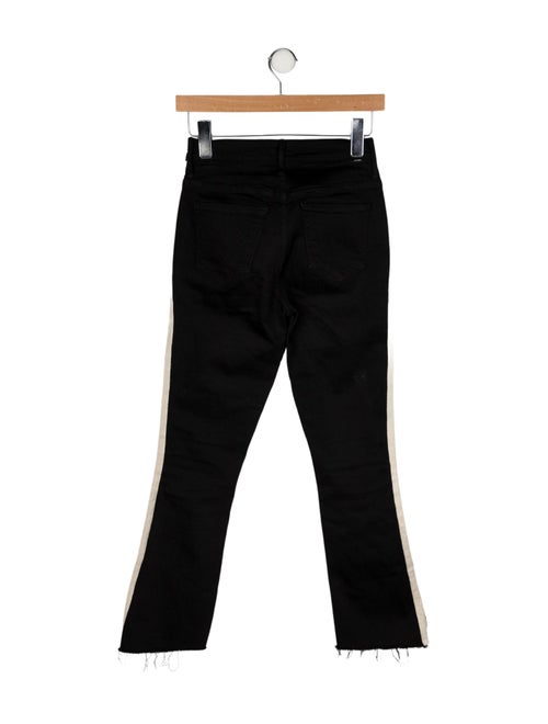 Mother Mid-Rise Straight Leg Jeans