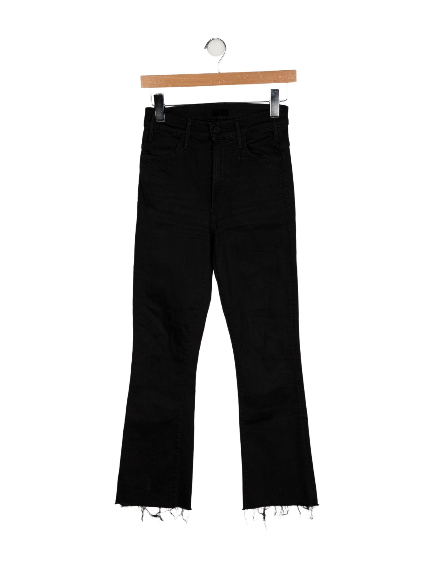 Mother Mid-Rise Straight Leg Jeans