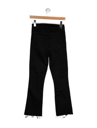 Mother Mid-Rise Straight Leg Jeans