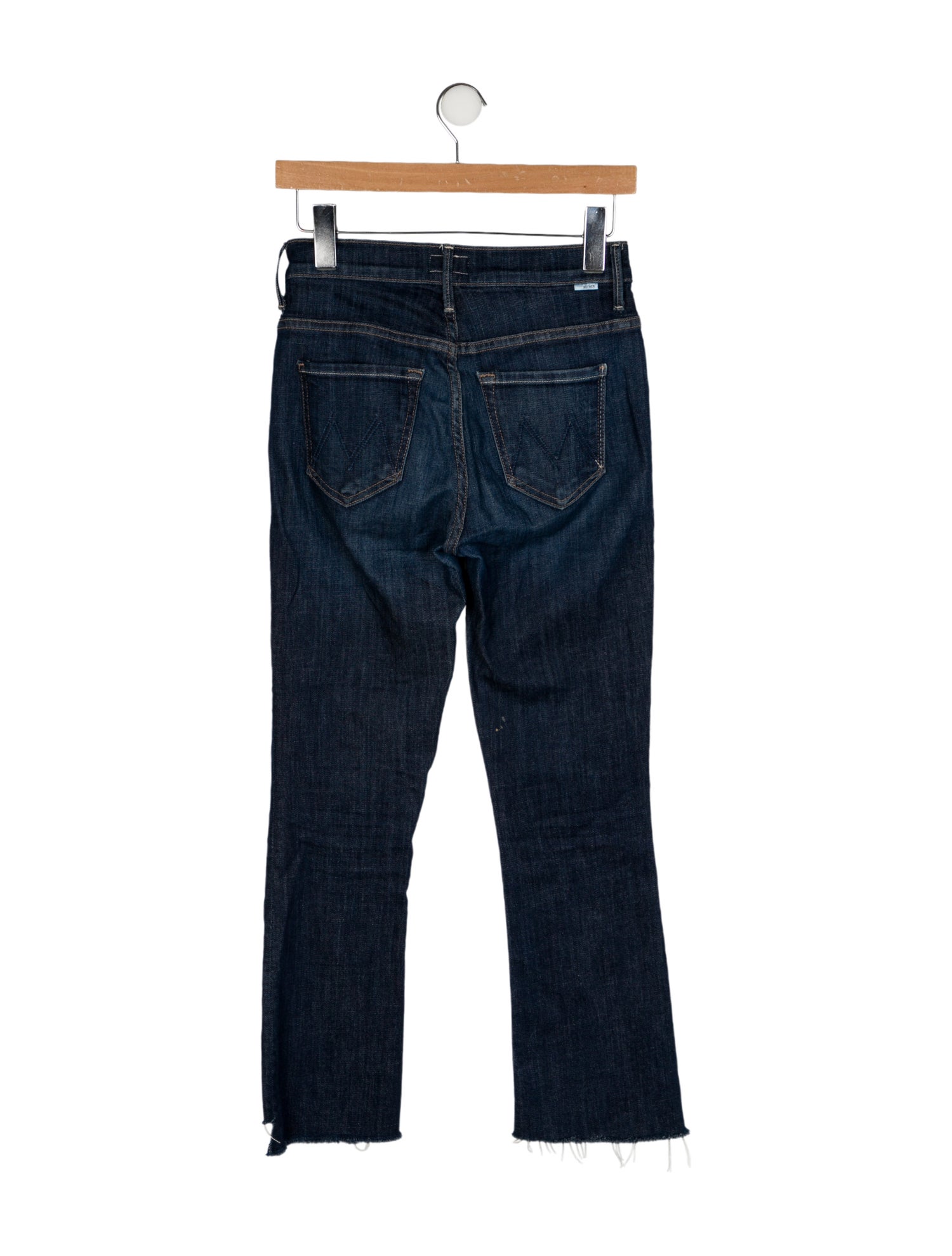 Mother Mid-Rise Straight Leg Jeans
