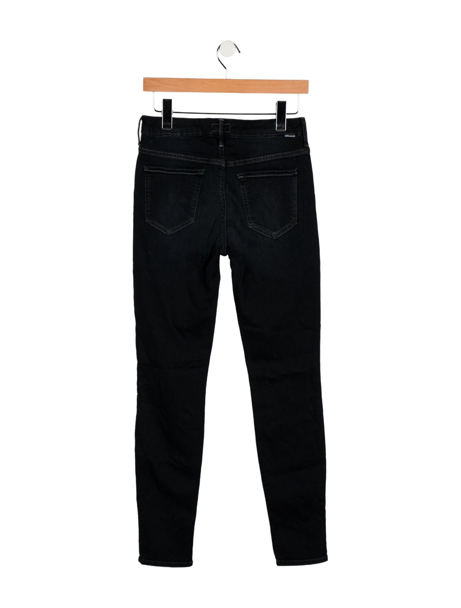 Mother Mid-Rise Skinny Leg Jeans