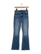Mother Mid-Rise Wide Leg Jeans
