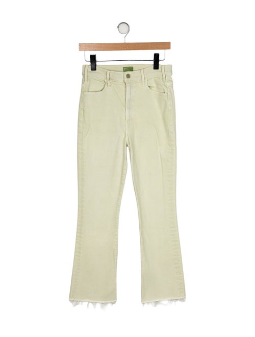 Mother Mid-Rise Straight Leg Jeans
