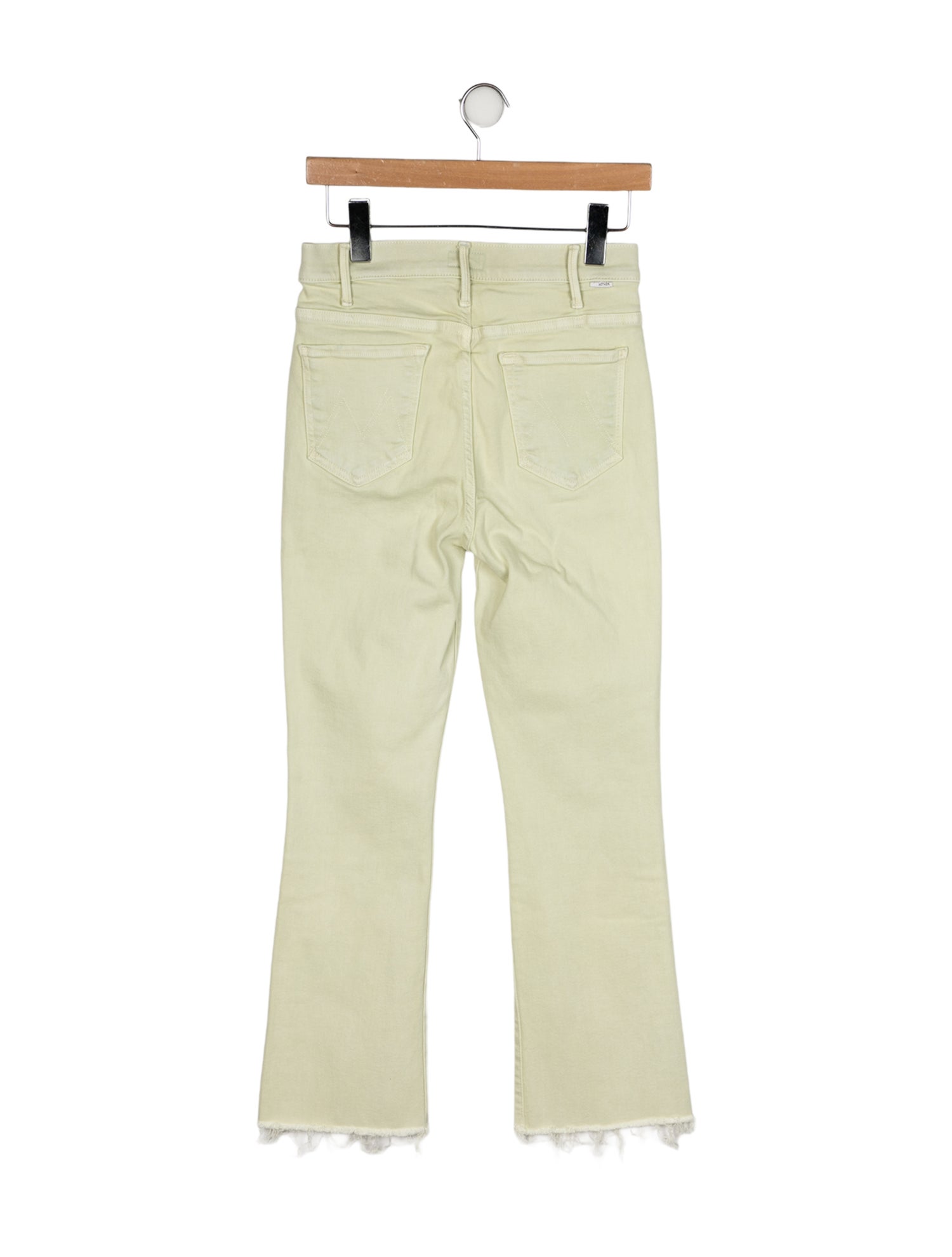 Mother Mid-Rise Straight Leg Jeans