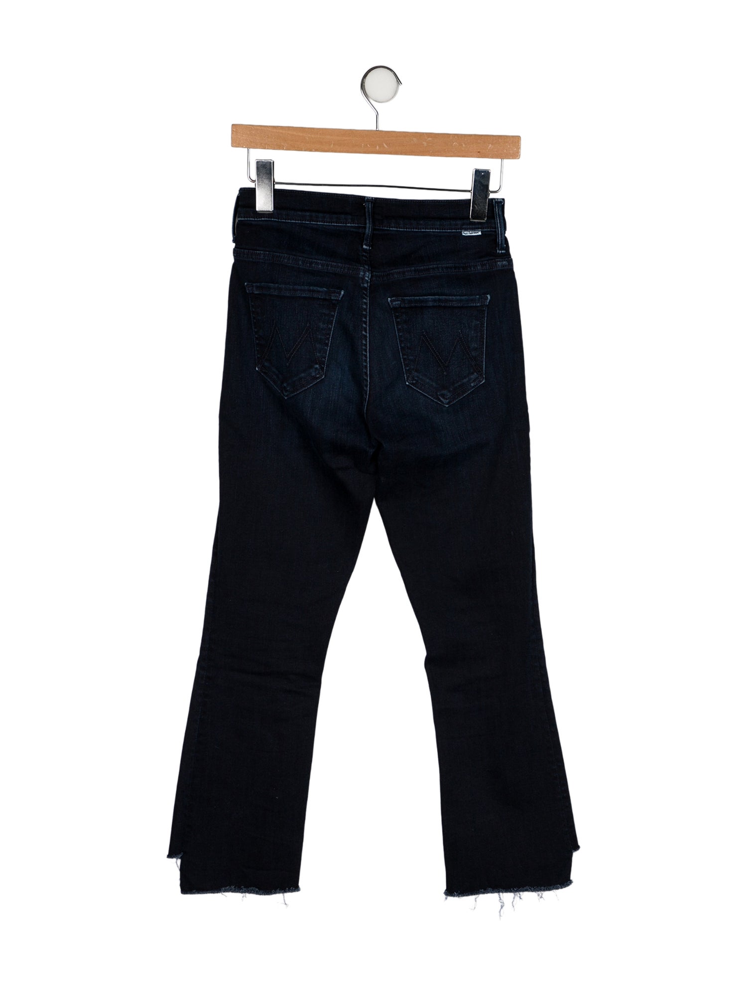 Mother Mid-Rise Straight Leg Jeans