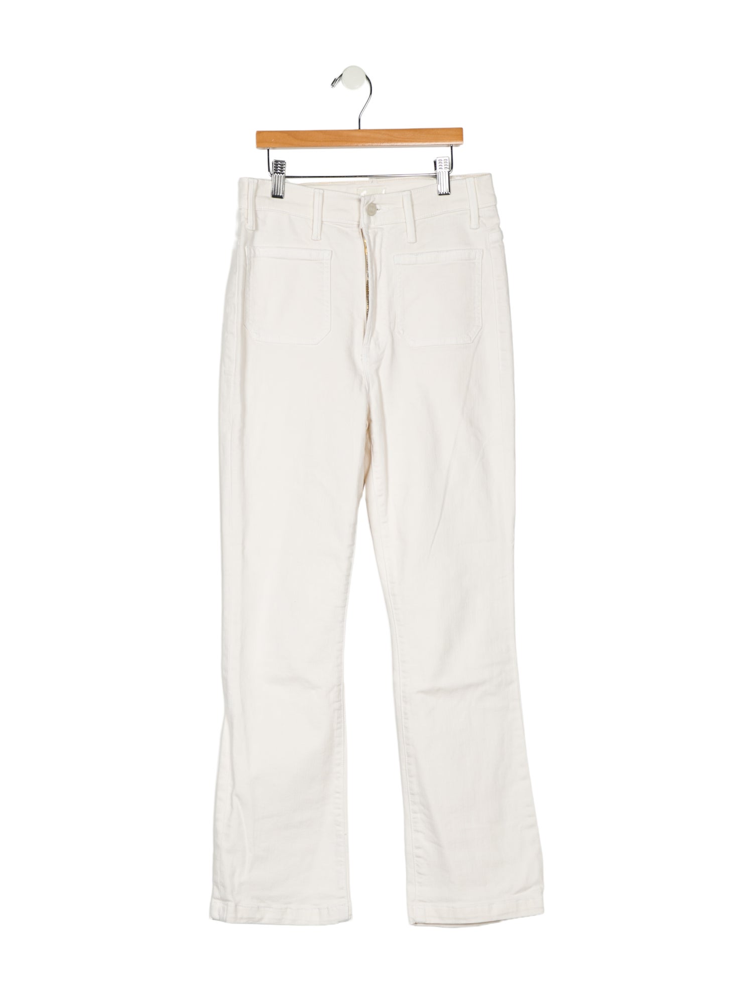 Mother High-Rise Straight Leg Jeans