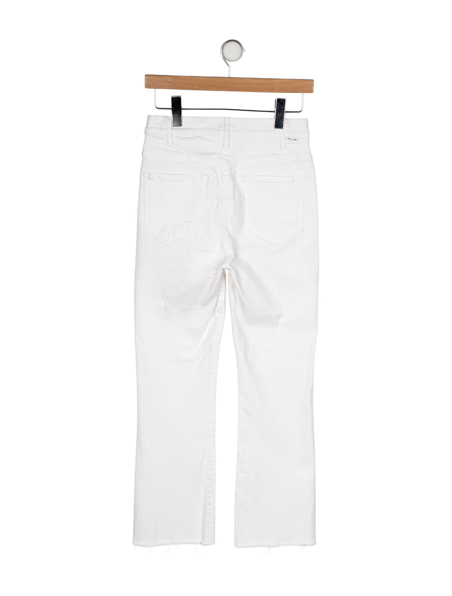Mother Mid-Rise Straight Leg Jeans