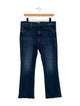 Mother Mid-Rise Wide Leg Jeans