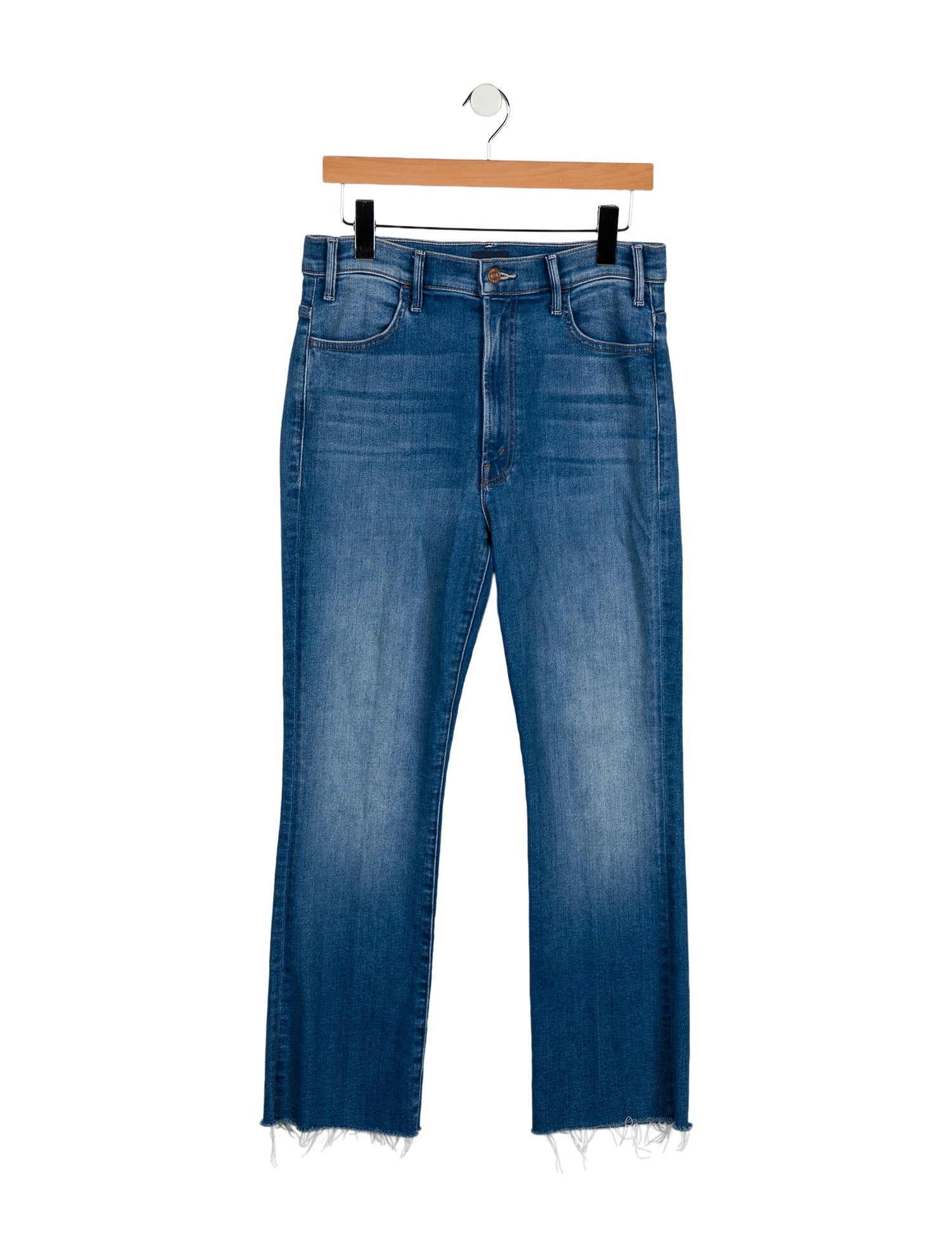 Mother High-Rise Wide Leg Jeans