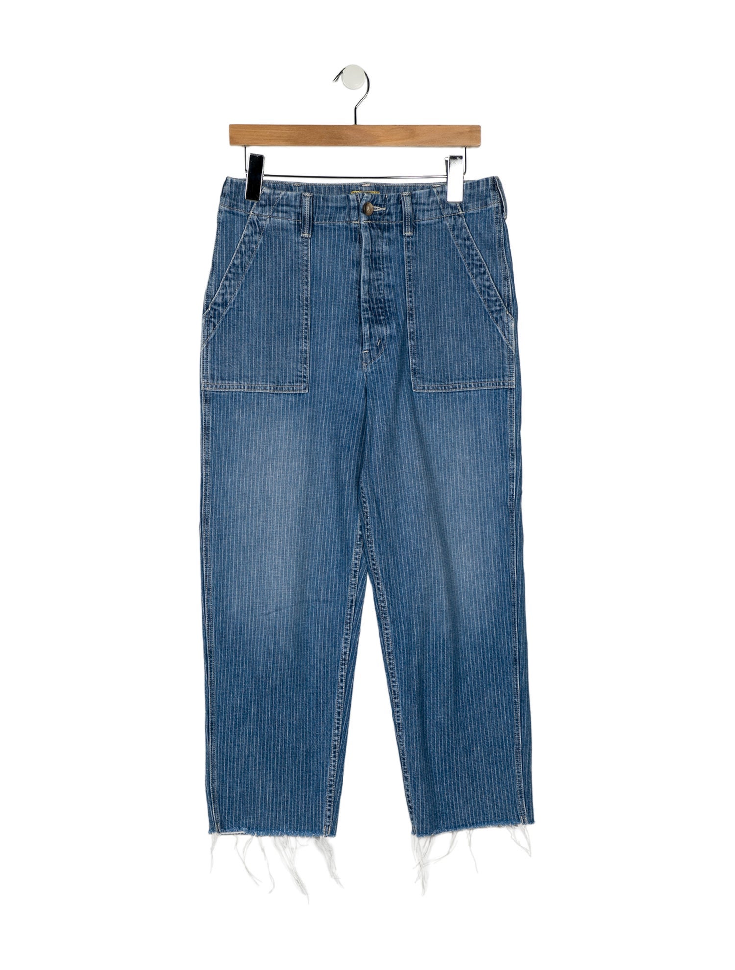 Mother High-Rise Straight Leg Jeans