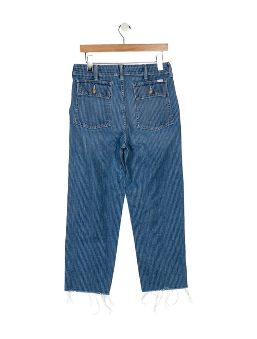 Mother High-Rise Straight Leg Jeans