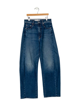 Mother High-Rise Wide Leg Jeans
