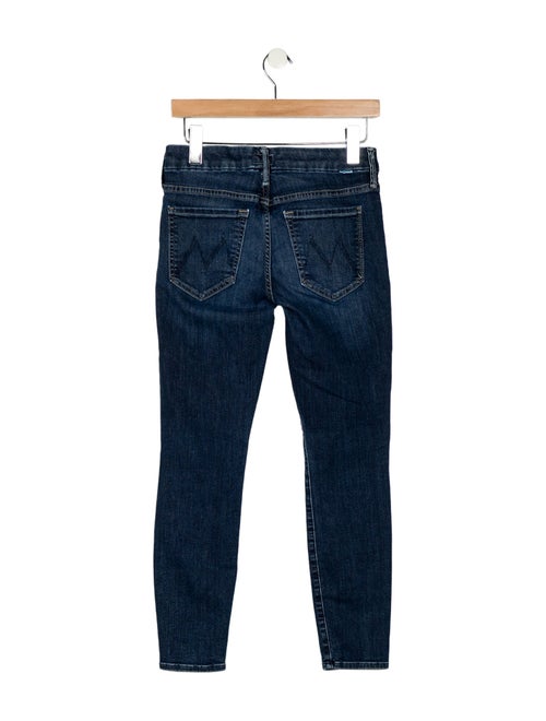 Mother Mid-Rise Skinny Leg Jeans