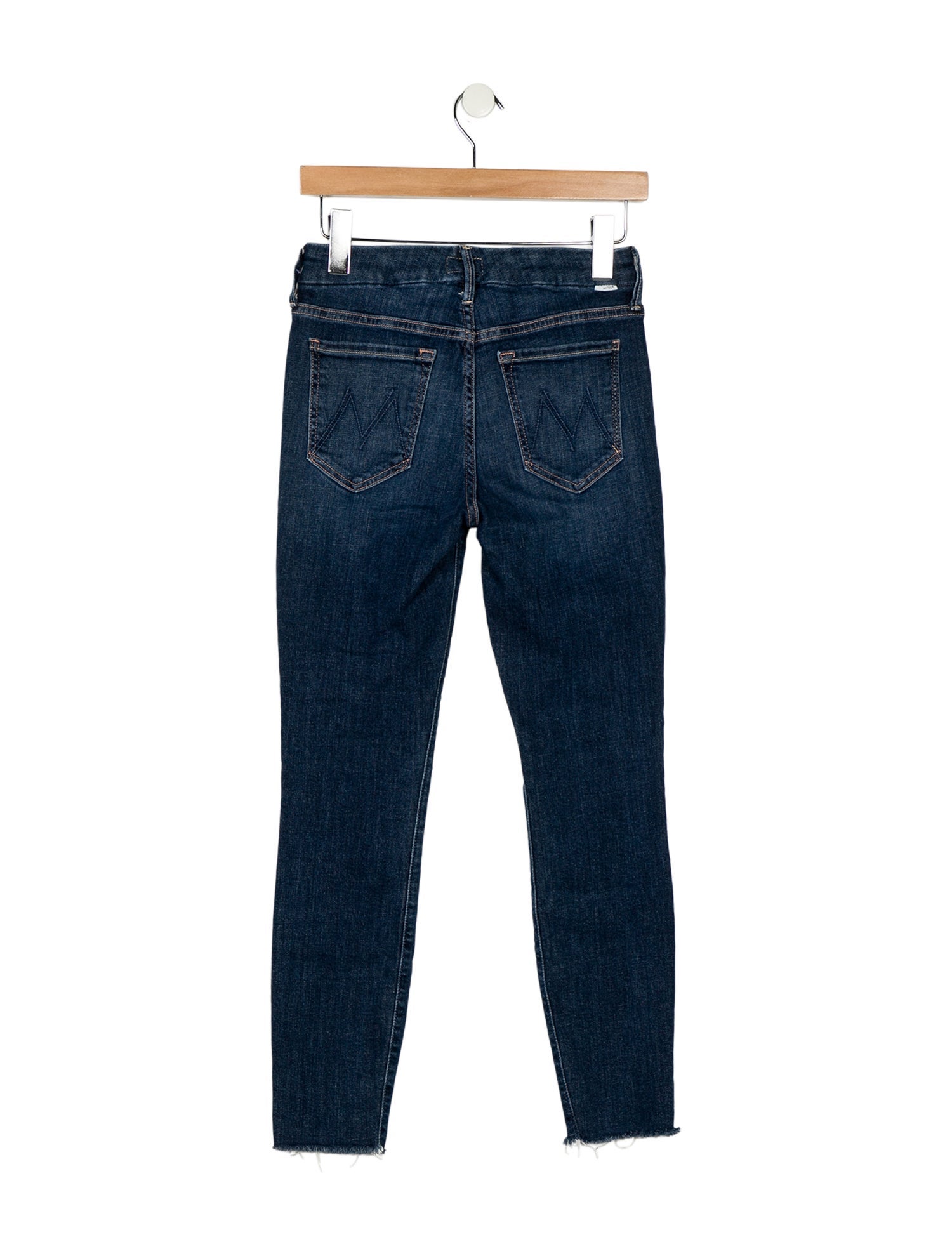 Mother Mid-Rise Skinny Leg Jeans