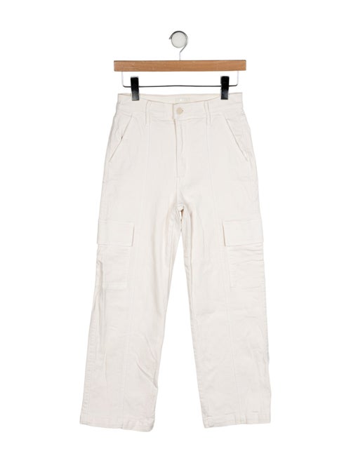 Mother Mid-Rise Wide Leg Jeans