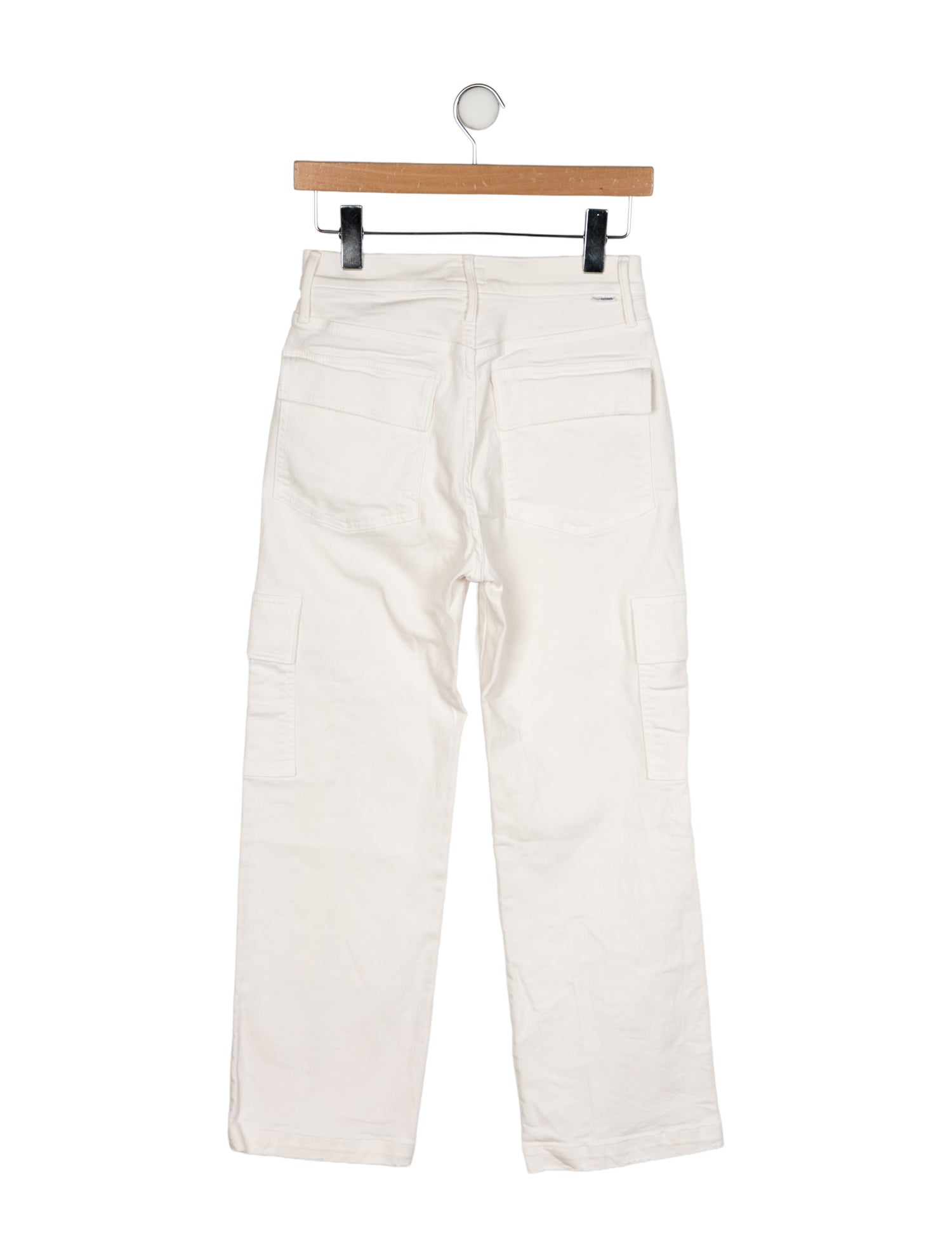 Mother Mid-Rise Wide Leg Jeans
