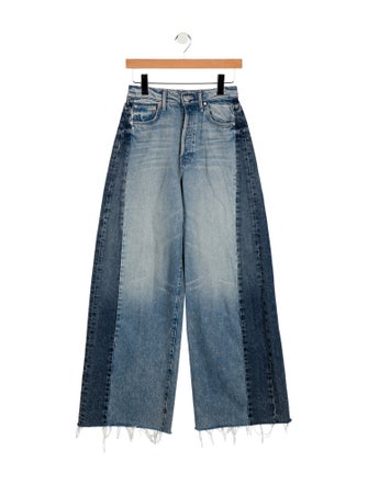 Mother High-Rise Wide Leg Jeans