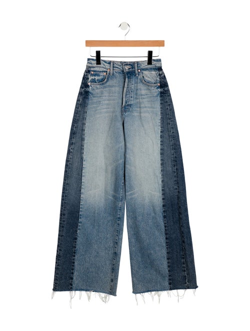 Mother High-Rise Wide Leg Jeans