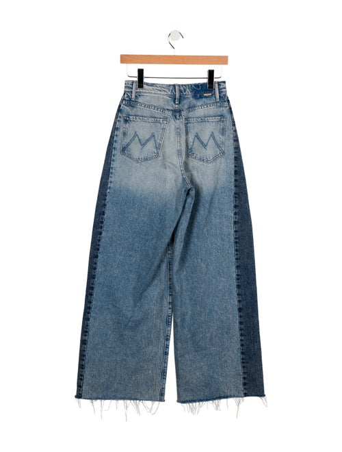 Mother High-Rise Wide Leg Jeans