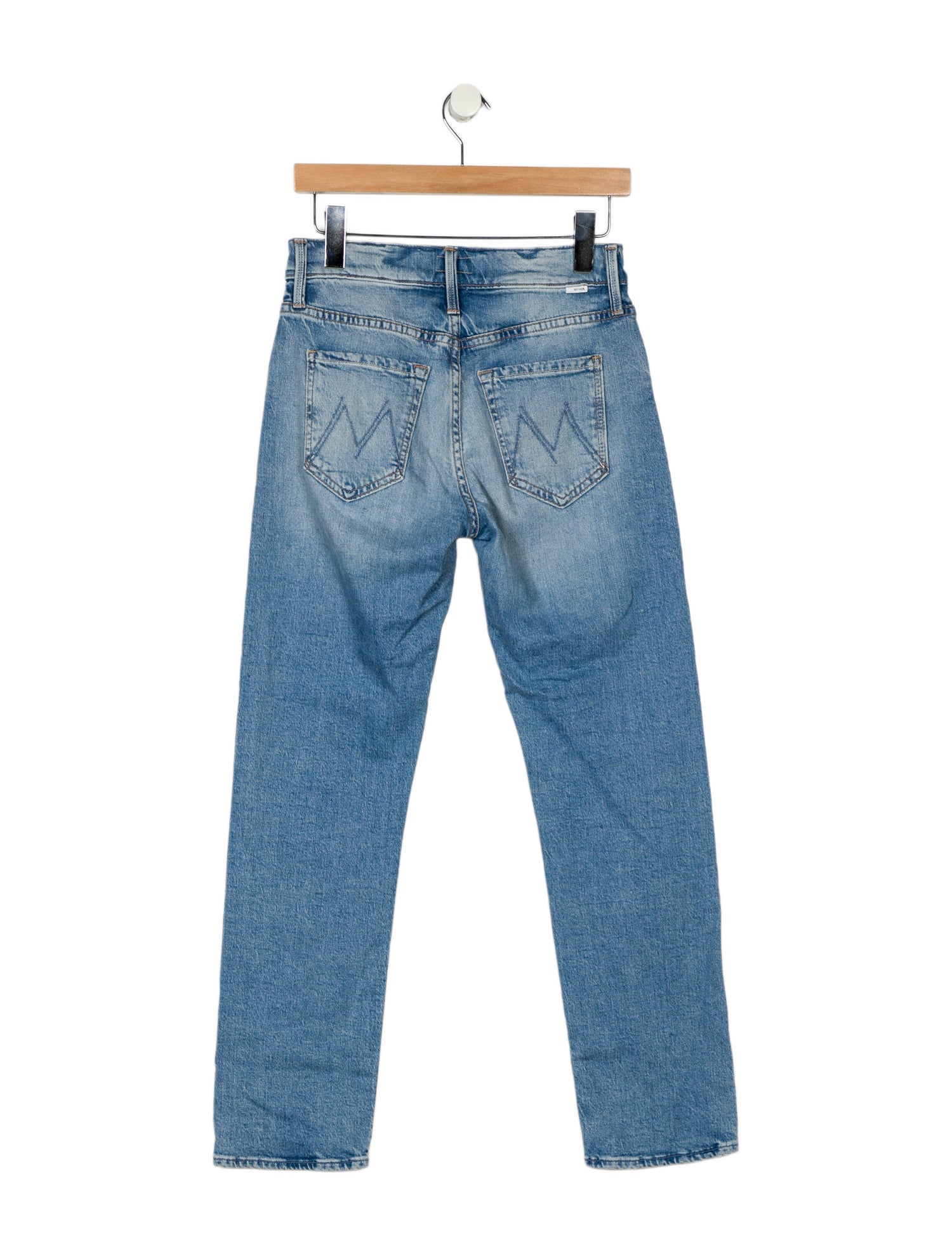 Mother Mid-Rise Straight Leg Jeans w/ Tags