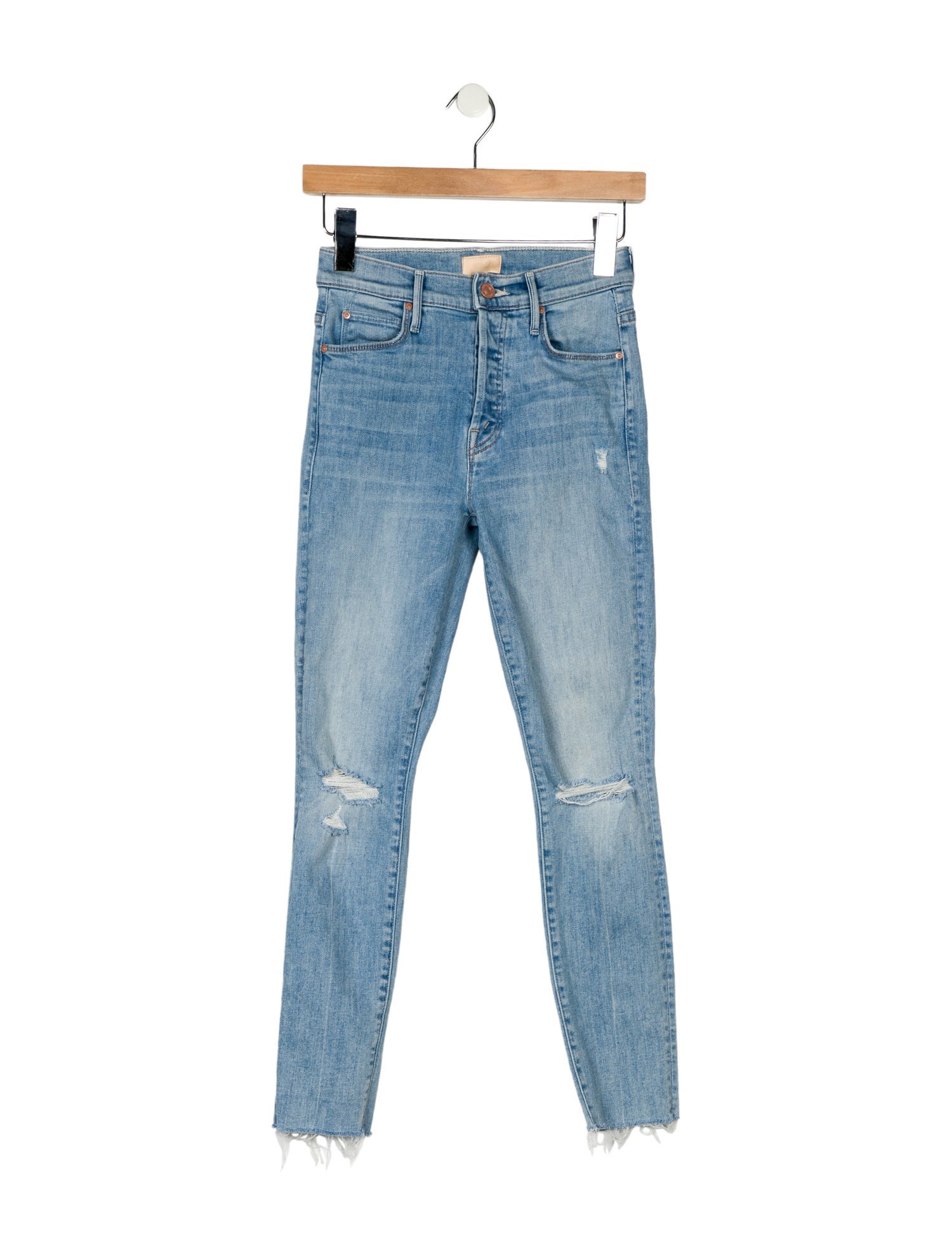 Mother High-Rise Skinny Leg Jeans