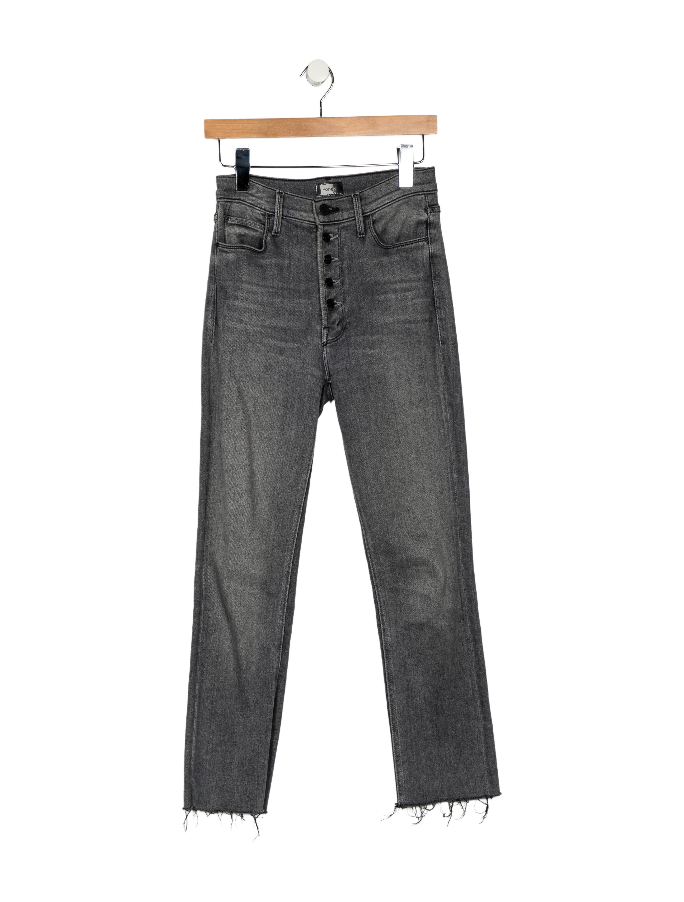 Mother Mid-Rise Skinny Leg Jeans