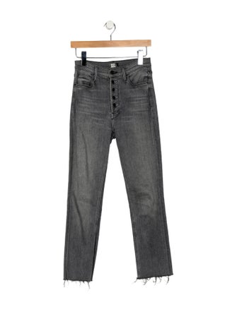 Mother Mid-Rise Skinny Leg Jeans