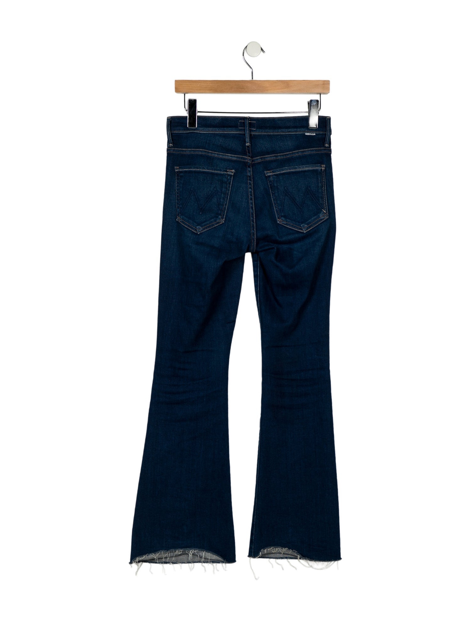 Mother Mid-Rise Wide Leg Jeans