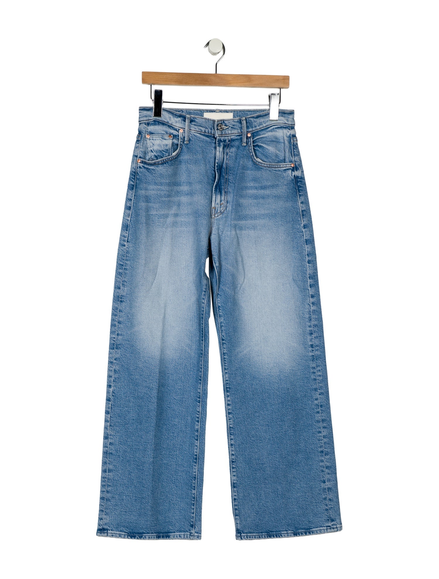 Mother High-Rise Wide Leg Jeans