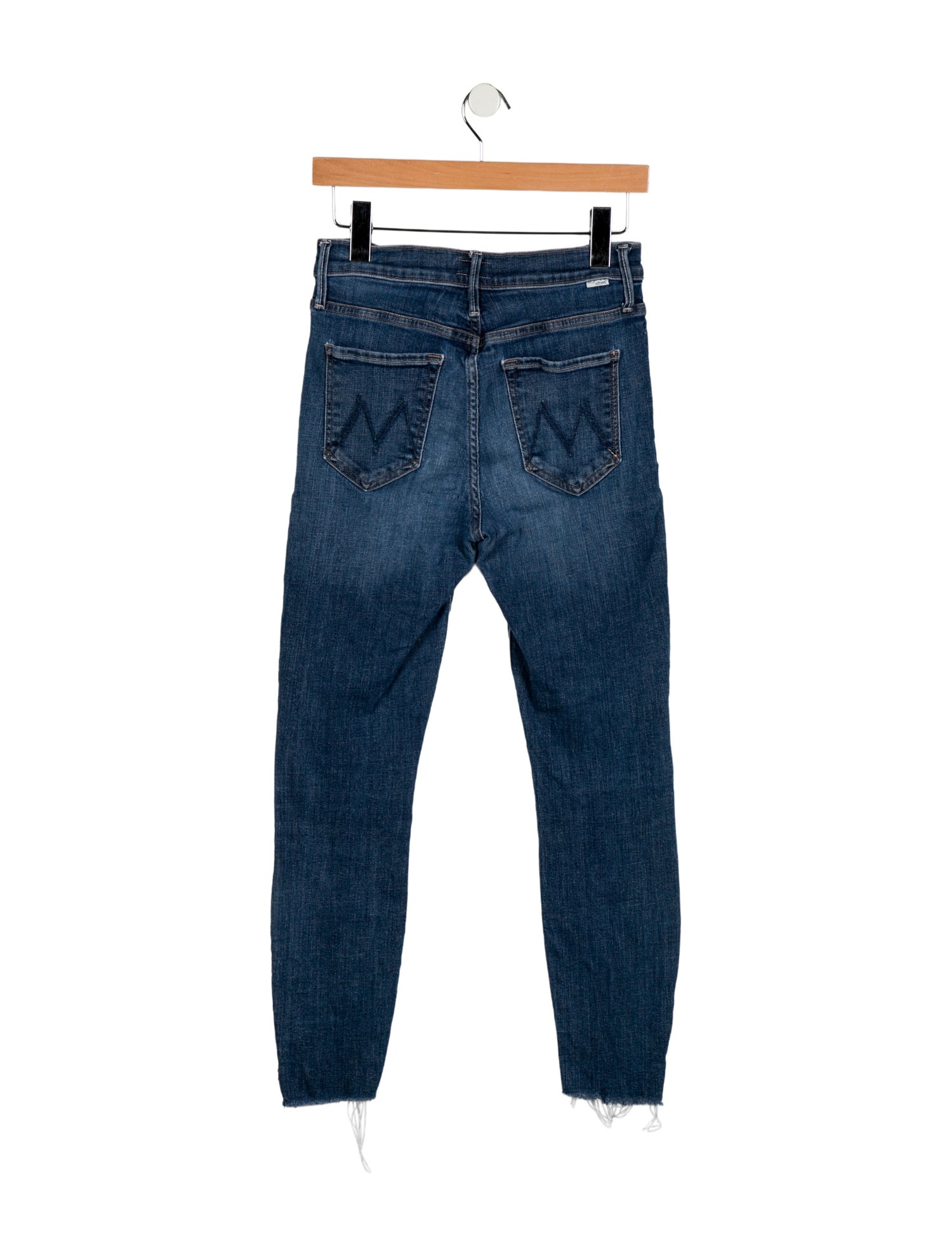 Mother Mid-Rise Skinny Leg Jeans