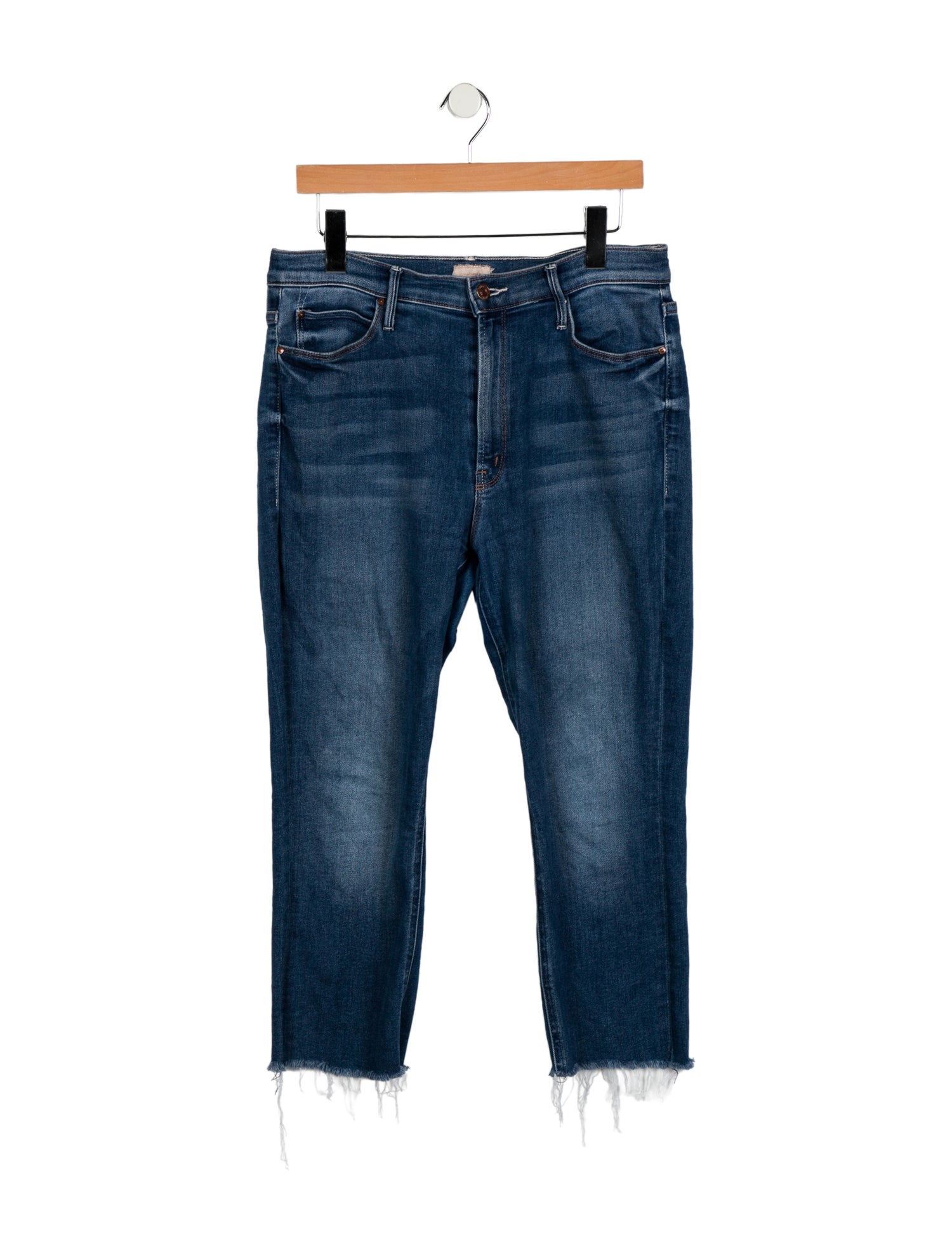 Mother High-Rise Straight Leg Jeans