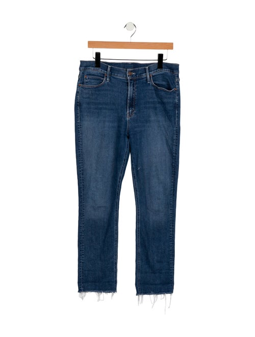 Mother High-Rise Straight Leg Jeans