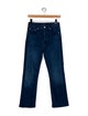 Mother Mid-Rise Straight Leg Jeans