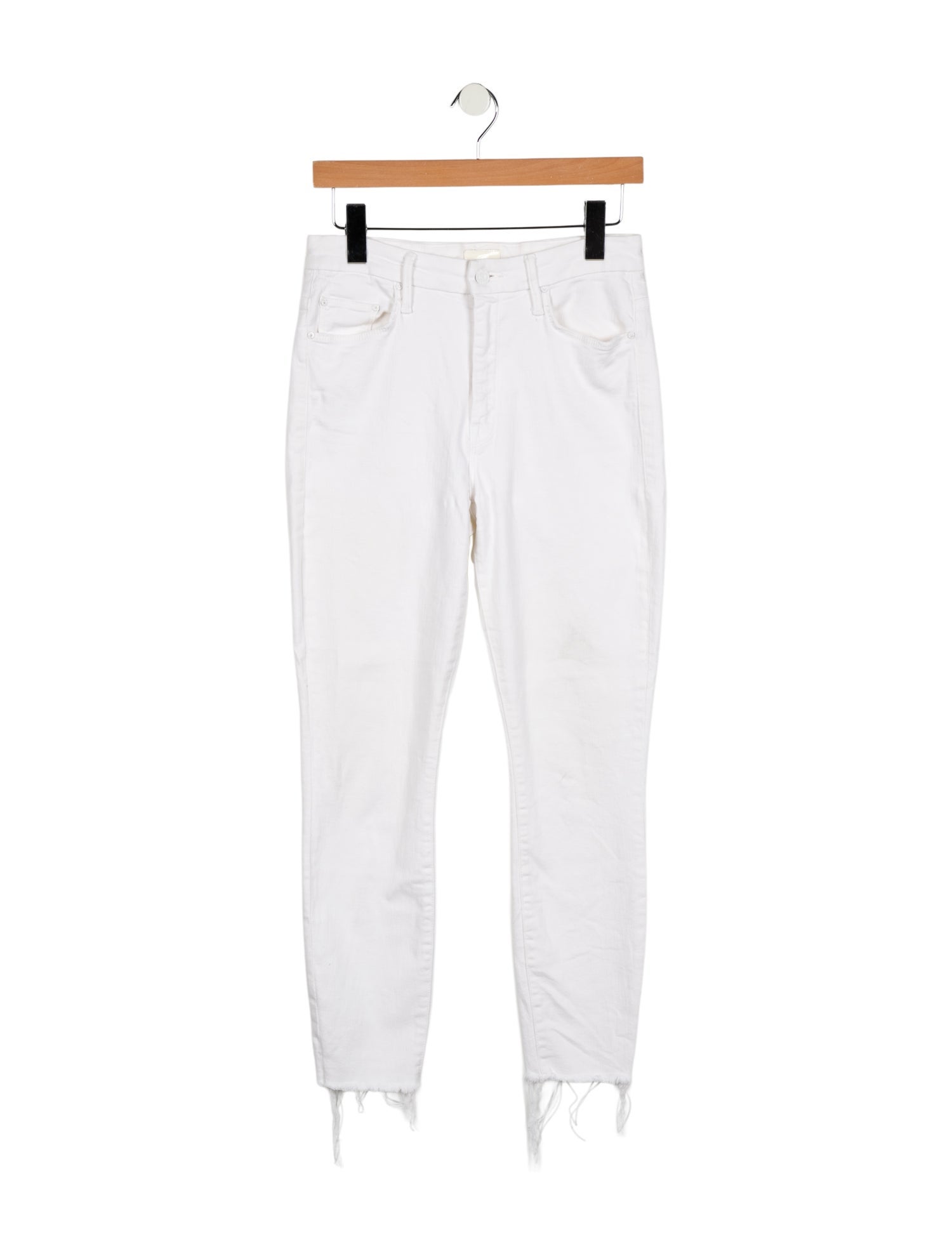 Mother Mid-Rise Skinny Leg Jeans