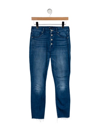 Mother High-Rise Straight Leg Jeans