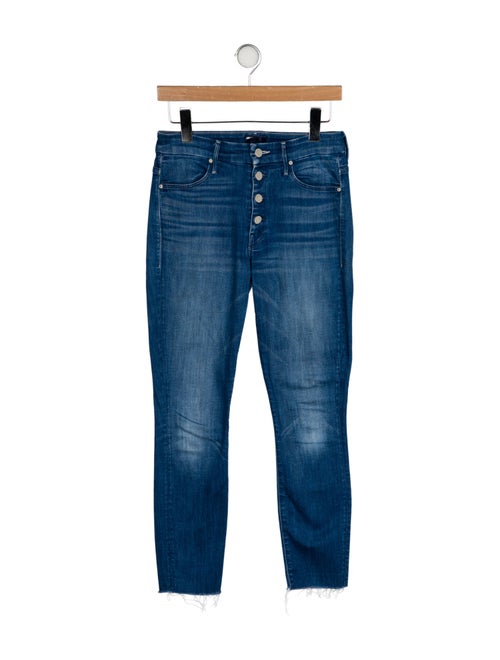 Mother High-Rise Straight Leg Jeans