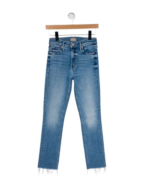 Mother High-Rise Wide Leg Jeans