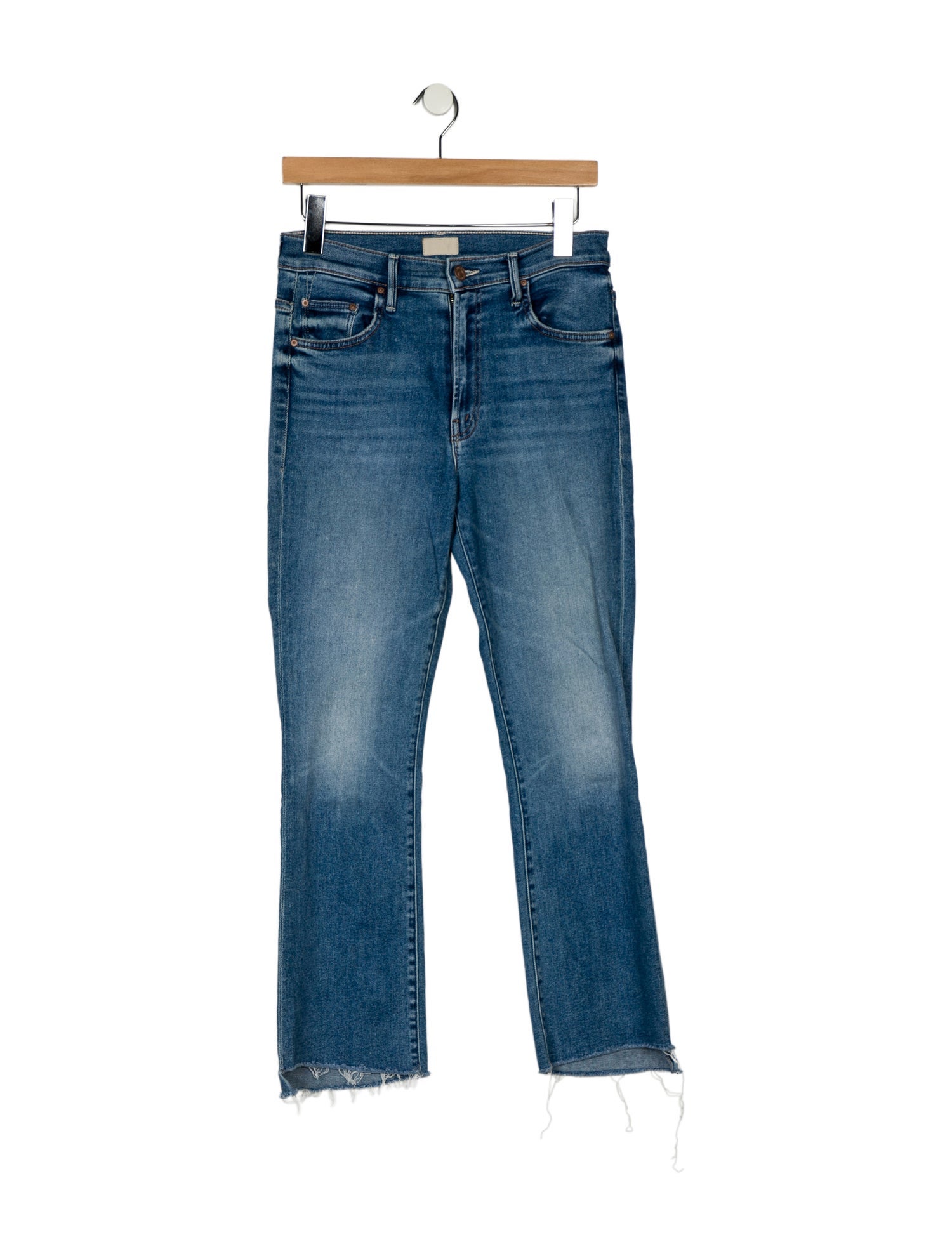 Mother High-Rise Straight Leg Jeans