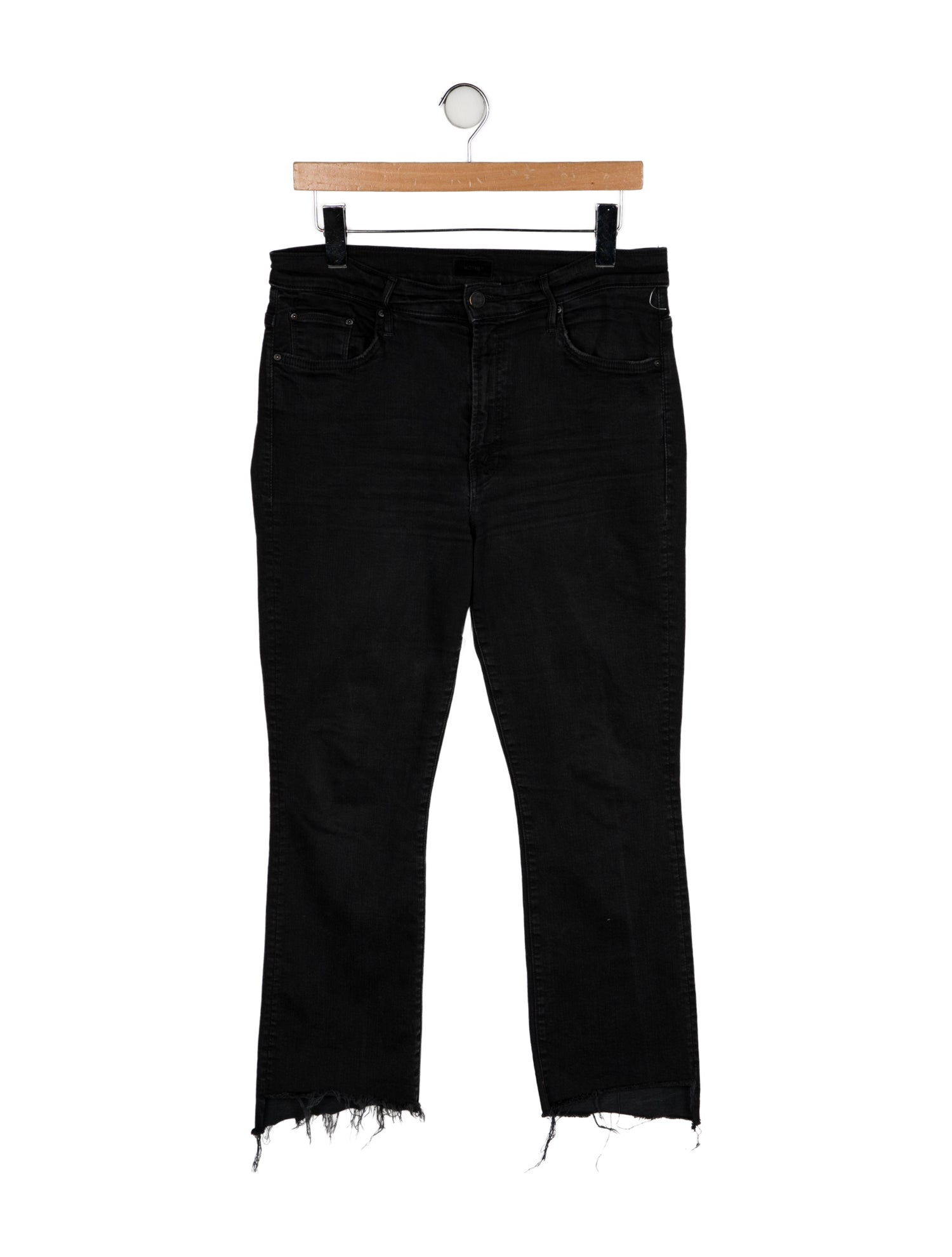 Mother Mid-Rise Straight Leg Jeans