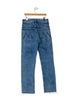 Mother Mid-Rise Straight Leg Jeans