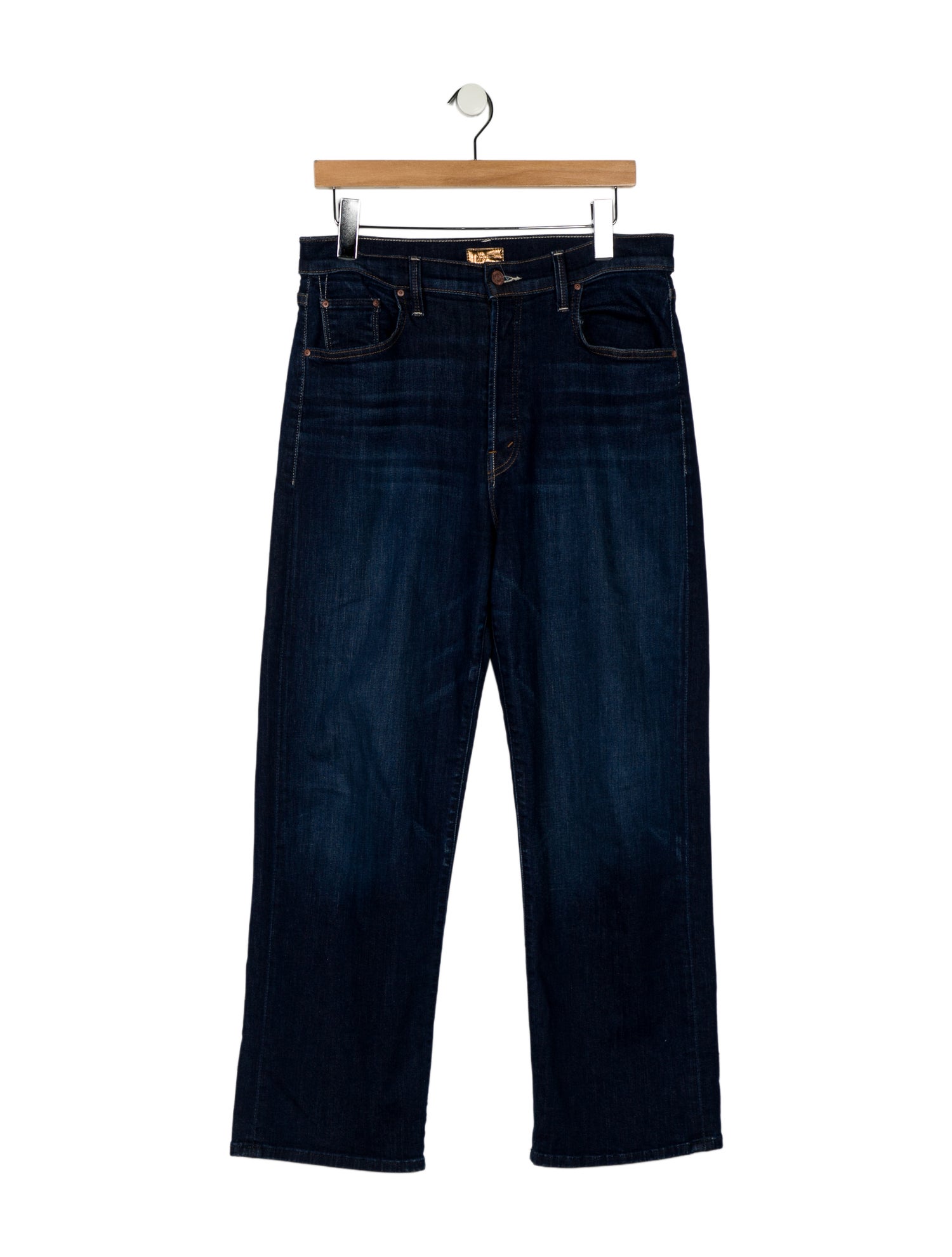 Mother High-Rise Wide Leg Jeans