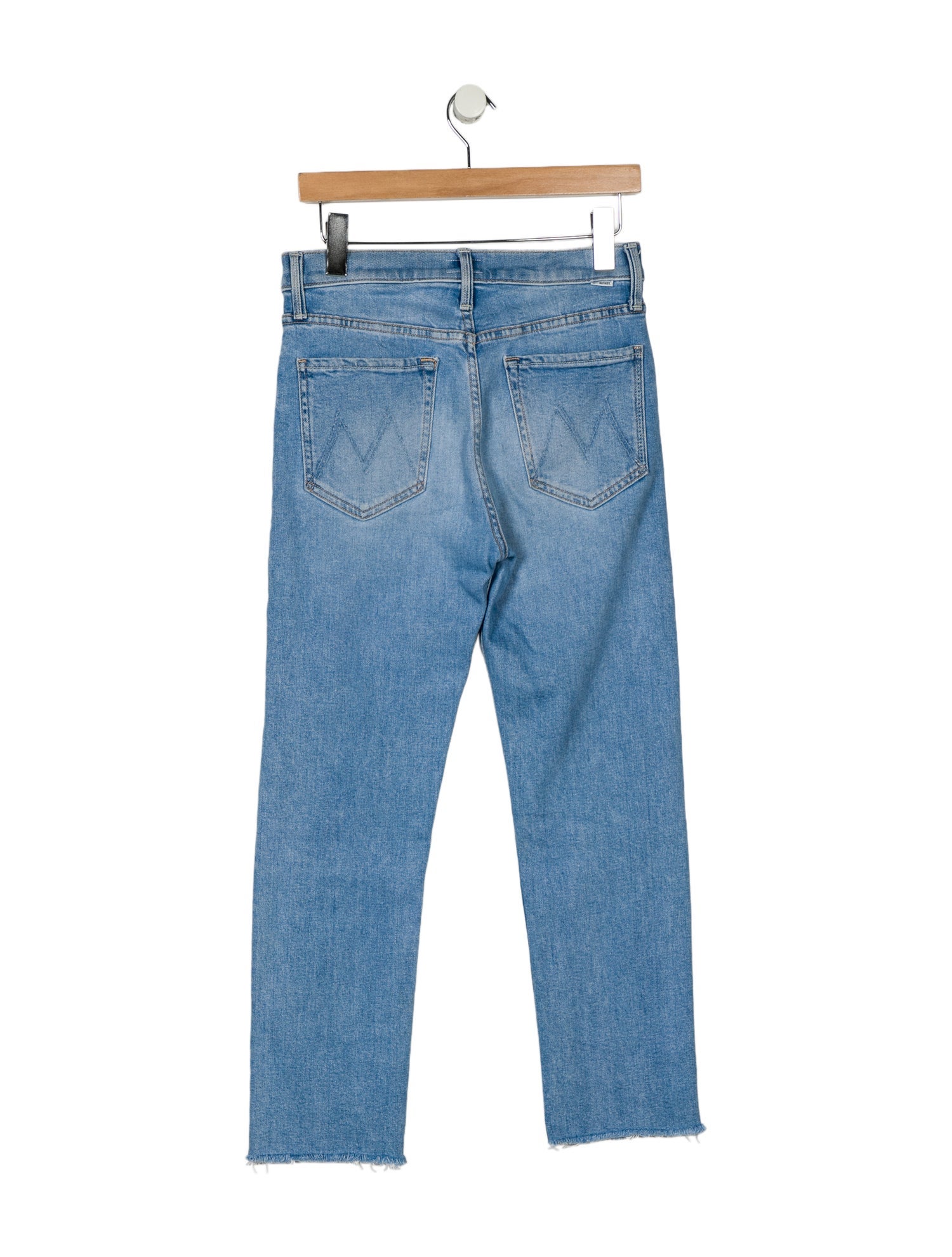 Mother High-Rise Straight Leg Jeans