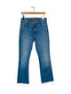 Mother Mid-Rise Straight Leg Jeans