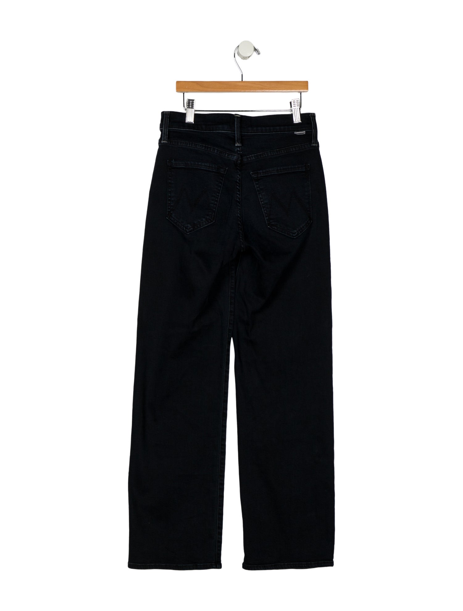 Mother Mid-Rise Straight Leg Jeans