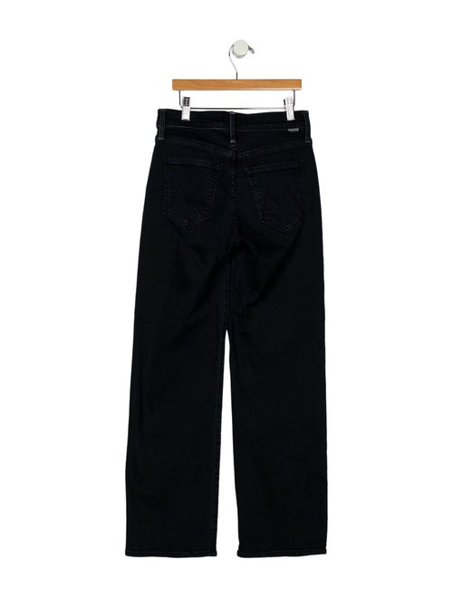 Mother Mid-Rise Straight Leg Jeans