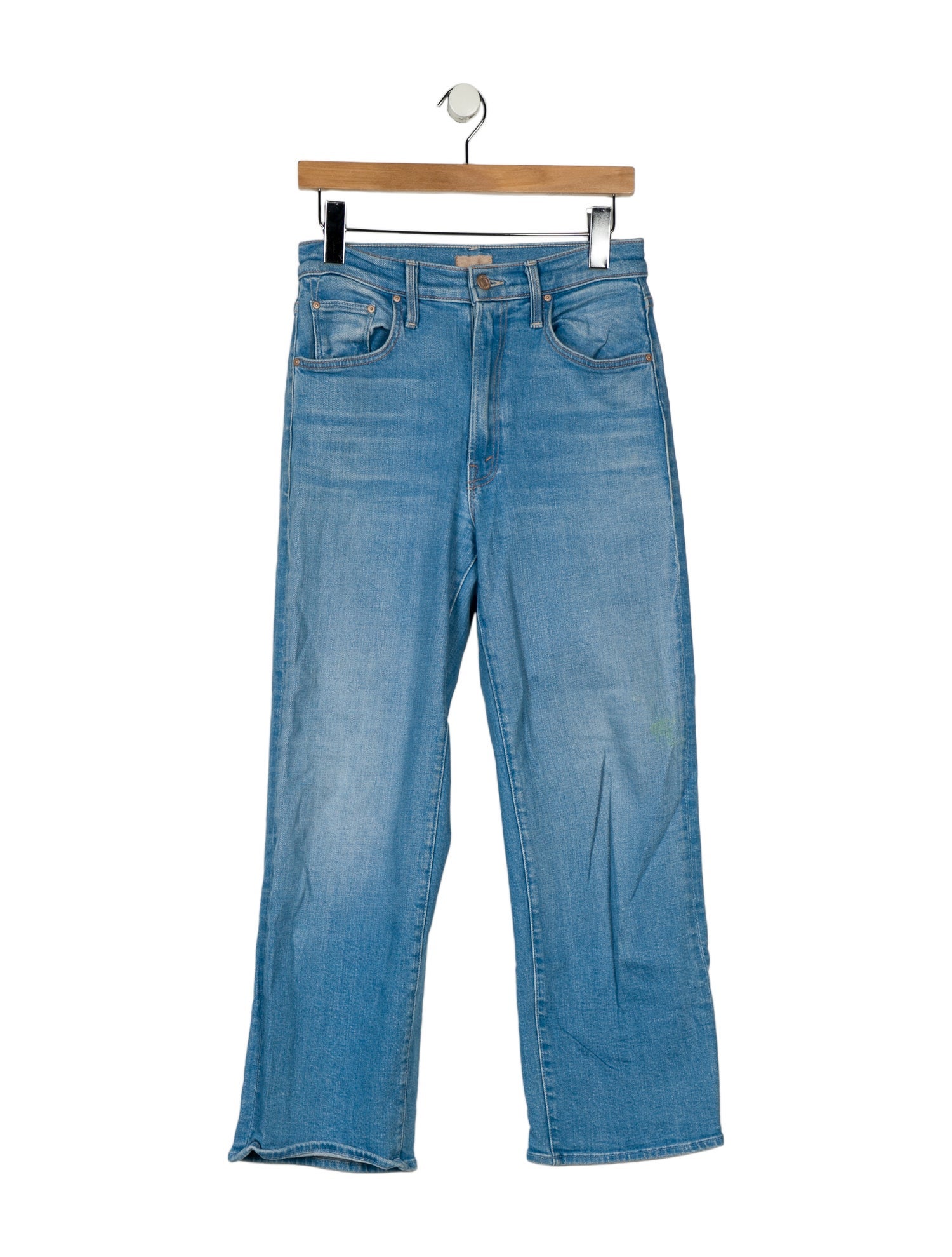 Mother High-Rise Wide Leg Jeans