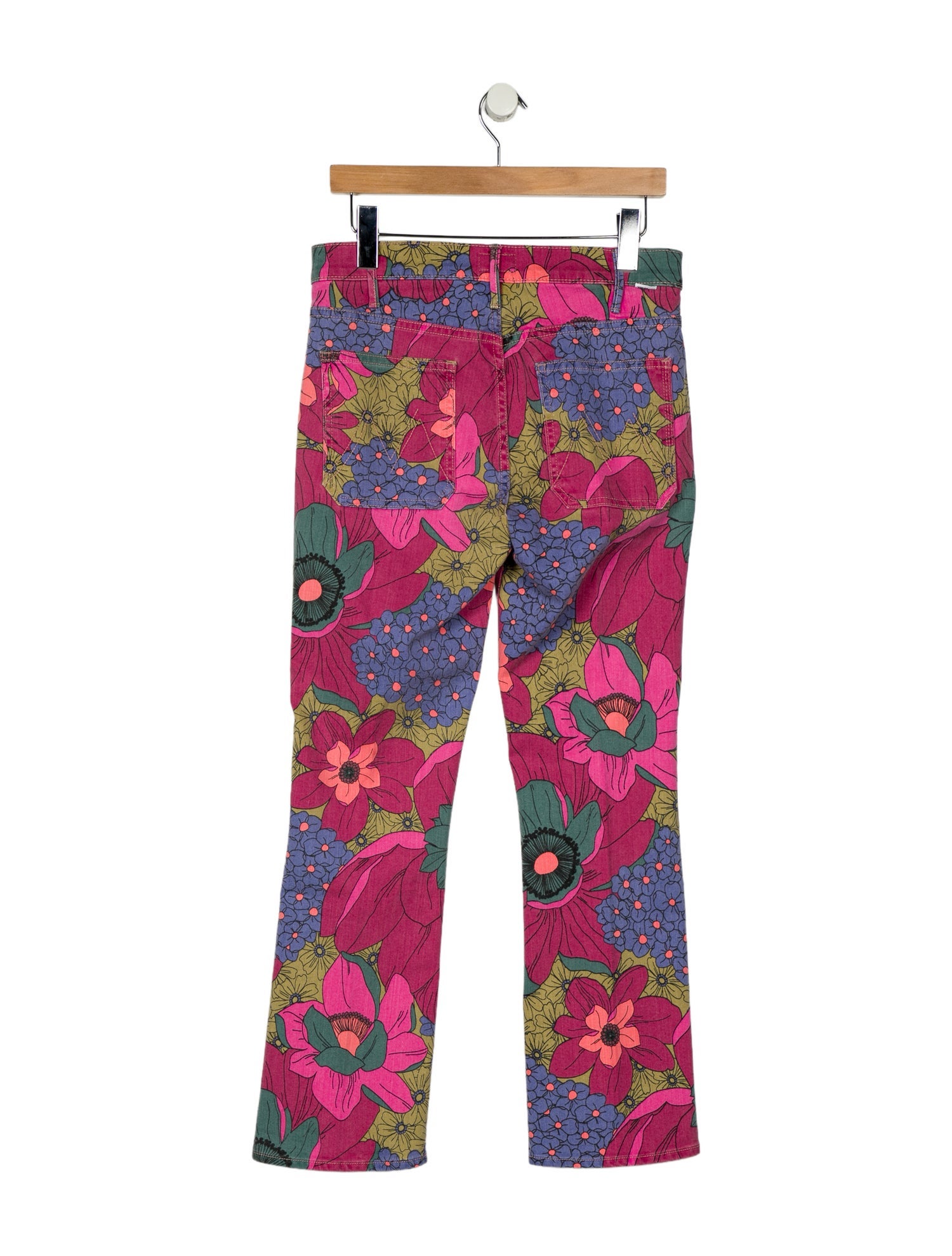 Mother Mid-Rise Straight Leg Jeans