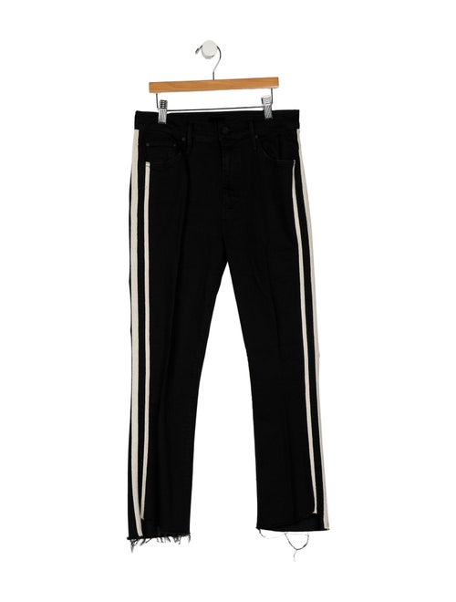 Mother Mid-Rise Straight Leg Jeans