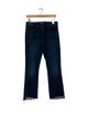 Mother Mid-Rise Straight Leg Jeans